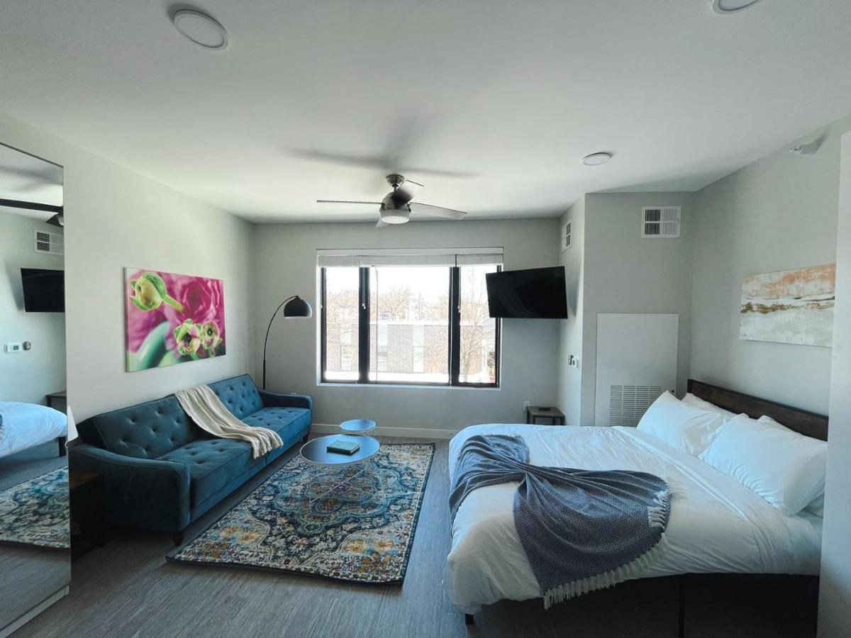 Sleepover Studio Apartments Des Moines Buitenkant foto