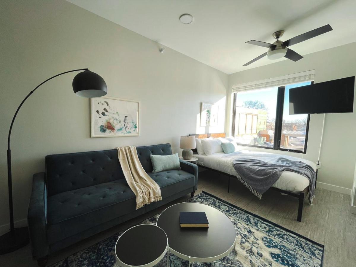 Sleepover Studio Apartments Des Moines Buitenkant foto
